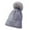Grey, variant on Krdevn Baby Girls Boys Soft Warm Knit Hat Kids Winter Hat with Hood Cap