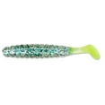 thumbnail image 2 of Charlie Brewer's Crappie Slider Grub Baby Bass/Chartreuse Tail, 2 of 5