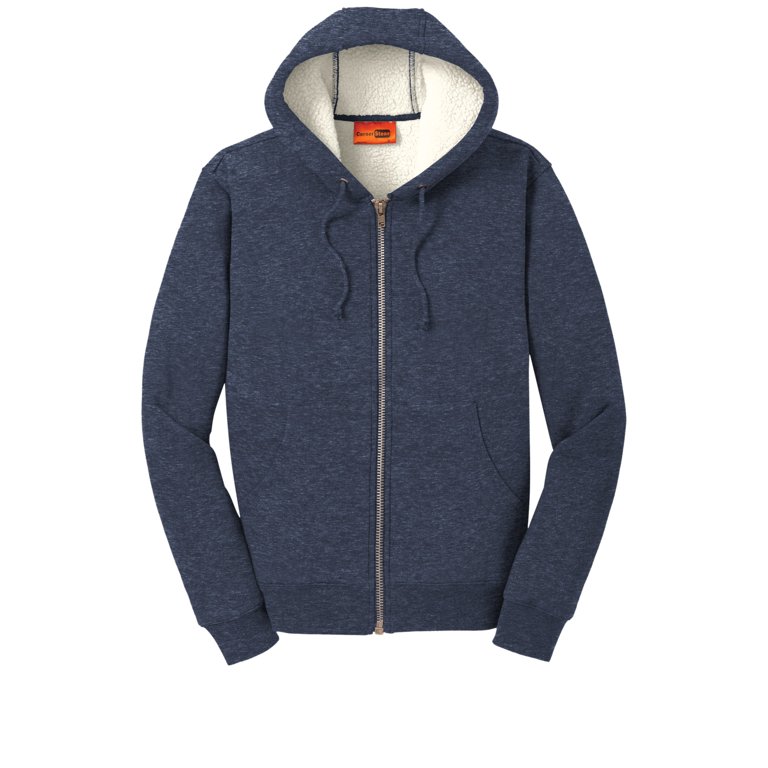 CornerStone Heavyweight Sherpa Lined Hooded Fleece Jacket-3XL (Navy) -  Walmart.com