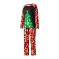 thumbnail image 3 of Meihuid Famliy Matching Pajama Sets With Santa Claus Patterns Christmas Sleepwear Jammies for Men Women Kids Xmas Clothes, 3 of 7