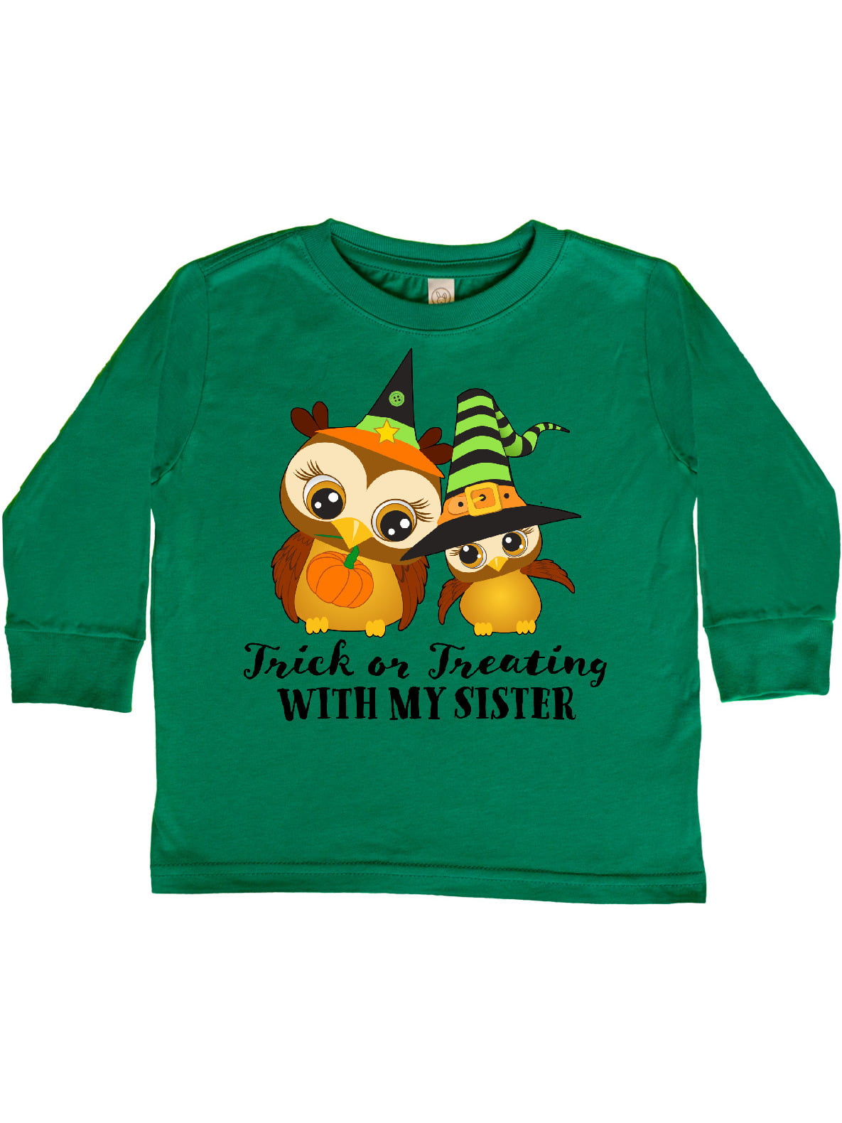 inktastic Sister with 2 Owls Toddler T-Shirt 