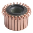 thumbnail image 1 of 23.5x10 x 17.2（18.2) mm 24P Teeth Copper Hook Type Electrical Motor Commutator, 1 of 10