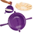 thumbnail image 2 of Dumpling Maker Press 2 in 1 Dough Cutter Sealer Pierogi Calzone Mold Large Bpa Free Plastic Empanada Maker Hand Pie Machine for Chinese Dumplings Potstickers Ravioli Kitchen Tool, A Dumpling Mold, 2 of 4
