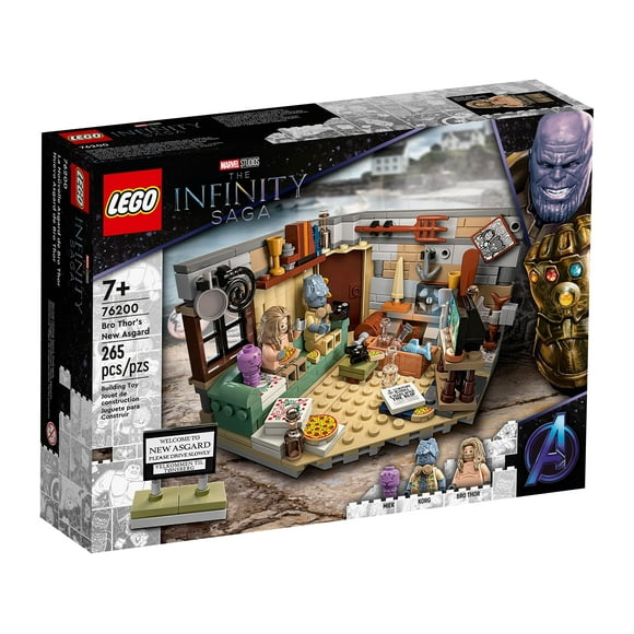 Lego Marvel 76200 Avengers Endgame Bro Thors New Asgard (265 Pieces)