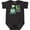 Black Leopard, variant on My 1st Easter Dinosaur Hatching Easter Egg Boys or Girls Baby Bodysuit