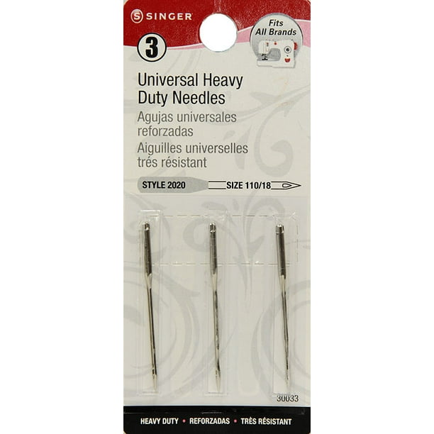 Singer Universal HeavyDuty Machine Needles, 3 Count