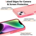 thumbnail image 5 of NIFFPD iPhone 14 Plus Case, Shockproof Full Coverage Protective Cover Phone Case for iPhone 14 Plus 6.7" Pink, 5 of 7