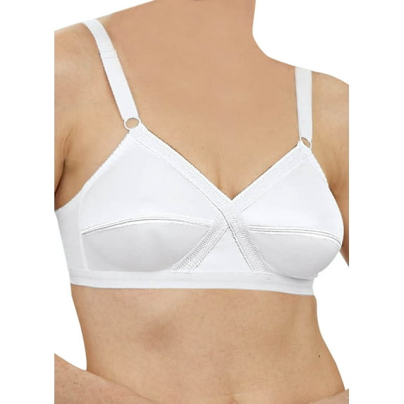 Lift and Support Wireless Bra for Women Crossover Design Full Coverage