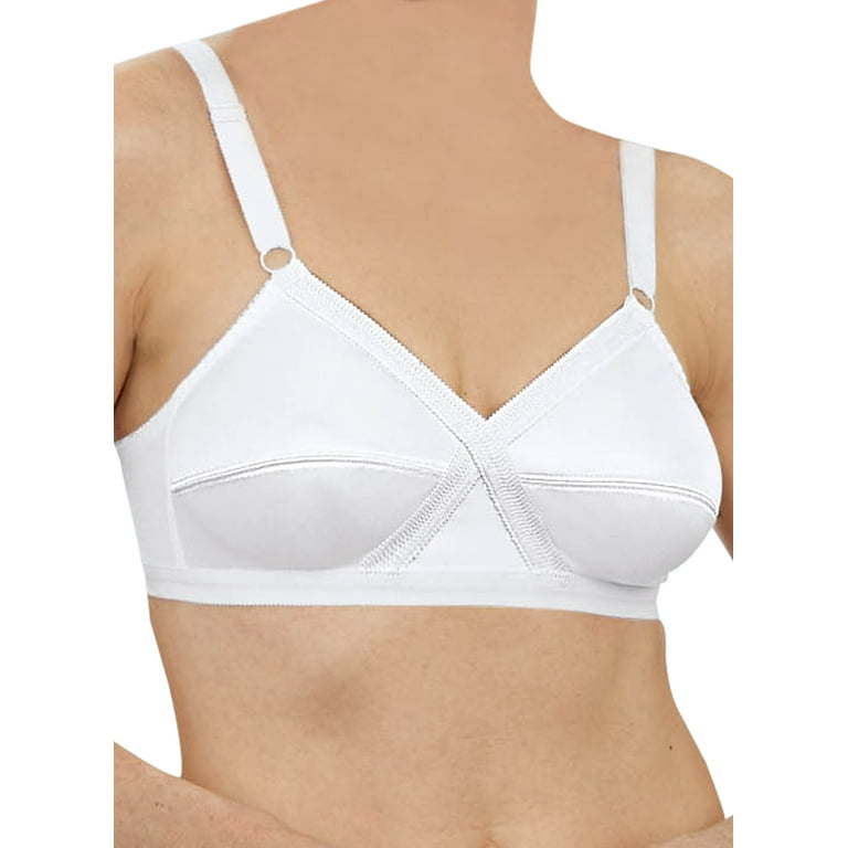 Lift and Support Wireless Bra for Women Crossover Design Full Coverage 