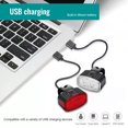 thumbnail image 1 of Rear Light,USB Rechargeable Bike Light Bike Headlight Bike Light Set Proven Performance, 1 of 7