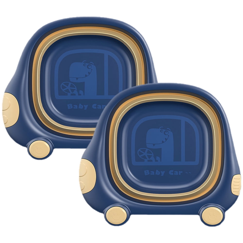 2 pcs Collapsible Wash Basin Portable Wash Basin Baby Washing Basin