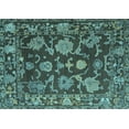 thumbnail image 1 of Ahgly Company Indoor Rectangle Abstract Light Blue Modern Area Rugs, 8' x 10', 1 of 4