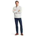 thumbnail image 3 of Suéter IZOD para Hombre con Cuello Camisero y Botones, Color Vainilla, Talla Small, 3 of 4