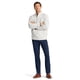 thumbnail image 3 of Suéter tipo mock con botones para hombre Izod, color Vainilla Hielo, XX Grande, 3 of 4