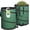 30 Gal-2 packs, variant on Collapsible Trash Can 45 Gallon 2 Pack, Pop Up Yard Waste Bags, 600D Oxford Lawn and Leaf Bags with Drainage Holes, Self-Standing Camping Trash Can, Foldable Garden Bag for Leaf Cleanup