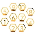 thumbnail image 4 of QUMIIRITY 10Ud Soportes De Dorados De Aleación Para Números Decorativas En Bodas, 4 of 8