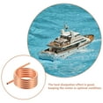 thumbnail image 3 of HAMPPLIES Copper Rc Boat Motor Brush Water Cooling Jacket Efficient Heat Dissipation for Model Boats, 3 of 6