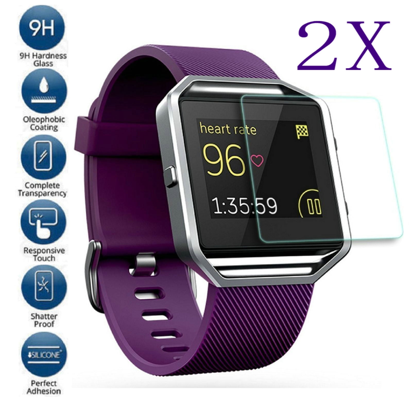 fitbit blaze shattered glass