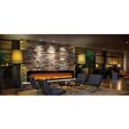thumbnail image 2 of Regal Flame LW2072WL Gotham 72 in. Built-in Ventless Heater Recessed Wall Mounted Electric Fireplace - Log, 2 of 2