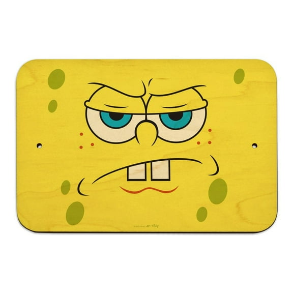 SpongeBob Angry Face Home Business Office Sign