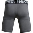 thumbnail image 3 of NIKE Pro Older Kids Boys Shorts Carbon Heather/White, M, 3 of 4