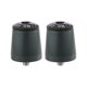thumbnail image 1 of Tapones para Manillar de Motocicleta Unique Bargains 7/8' 22mm Negro Gris, 1 of 7