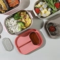 thumbnail image 4 of Binwennn "Double Layer Functional Food Container | Insulated Lunch For Adults And Kids | Leak Proof Portable Meal Prep Small Disposable Containers with Lids Toddler Lunch Container Eggs Container with, 4 of 7