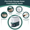 thumbnail image 7 of Rice Dispenser Container under $5! kkbbma Rice Dispenser Container with Measuring Cup, Airtight Food Storage Bin for Kitchen, Cereal Grain Organizer with Date Tracker, 7 of 7
