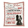 thumbnail image 1 of TIELUTT For Mom Birthday for Mom for Mom ’s Day Blankets Twin Size Heavy Blanket for Winter Sized Throw Blanket for Bed Warm Blankets for Men Small Soft Throw Blanket, 1 of 7