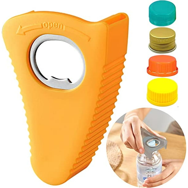 2Pack Beer Bottle Openers,Water Bottle Opener Twist Off Caps,Stick to