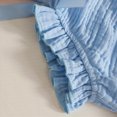 thumbnail image 6 of TOWED22 Infant Toddler Cute Summer Sets 2pcs Tank Tops Sleeveless Shorts Lovely Outfits Clothing Adorable(Sky Blue,6-9 M), 6 of 8