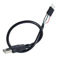 thumbnail image 1 of 5 Pin to USB A Male Adapter Cable for Digital Device Connectivitys, 1 of 4