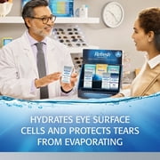 Refresh Optive Advanced Lubricant Eye Drops Artificial Tears, 20 ml, 2 Bottles