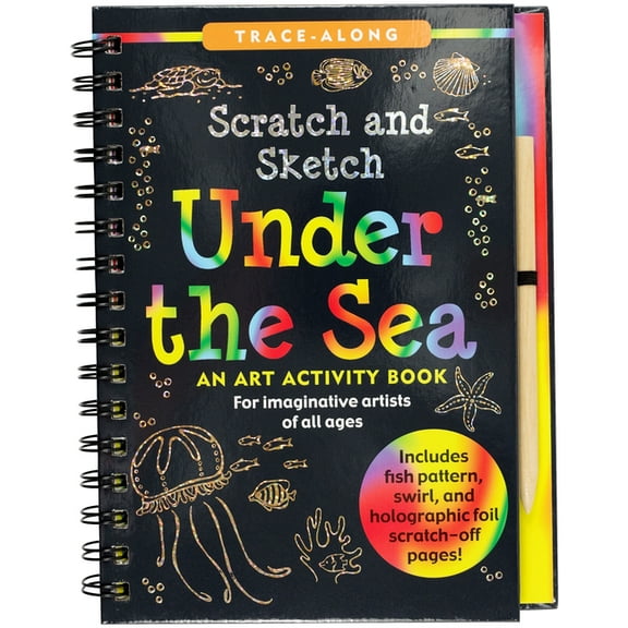 Scratch & Sketch(tm) Under the Sea (Trace Along), (Hardcover)