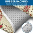 thumbnail image 4 of Pioneer Flower Floral Print Pattern Bathroom Rugs Sets 3 Piece,Toilet Cover Set,Absorbent Non Slip Bathroom Mats Sets with U-Shaped Contour Rug Toilet Rug Set, 4 of 5