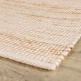 thumbnail image 5 of Seed Ivory/Natural Handwoven Jute Rug, 5' x 8', 5 of 6