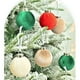 thumbnail image 5 of Adornos Navideños de Terciopelo de Seda Premium de 6 Cm, Exquisitos Adornos Navideños, 15 Unidades, 5 of 6