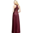 thumbnail image 2 of YMTQ Sexy Lace Long Dress Vestido Women Prom Party Gown Size S-XL, 2 of 7
