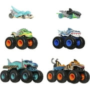 Hot Wheels Monster Trucks: Sharks vs. Dinos Multipack