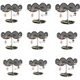 thumbnail image 1 of HAHADAXA Earring Holder, 9pcs 8.7 Jewelry Stand Tray Net Earring Organizer Studs Jewelry Rack Storage Girls Earring Tower Earring Tree Stand, for Jewelry Display Decoration Jewelry Ring Holde, 1 of 5