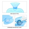 thumbnail image 4 of Bolsa de Agua Caliente Calentada de 2000 ml, Bolsa de Agua Fría Con Calor de Silicona de Color Caramelo de Gran Capacidad, 4 of 7