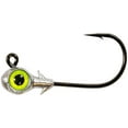Z Man SW Trout Eye Jigheads 1/4oz Chartreuse 3pk - Walmart.com