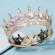 thumbnail image 4 of unbranded Tiara De Novia Con Dorados Y Aleación Resistente Sin Óxido Para Eventos Especiales, 4 of 6
