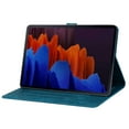 thumbnail image 6 of TECH CIRCLE Galaxy Tab S8 Plus 2022/S7 FE 2021/S7 Plus 2020 12.4 inch Case with S Pen Holder,Slim Case Folio PU Leather Protective Multiple Viewing Angles Stand Auto Wake/Sleep Cover, Blue, 6 of 8