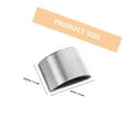 thumbnail image 4 of OULII Cello Bow Ferrule 3Pcs Copper Half Circle for Cello Accessories and Maintenance, 4 of 8