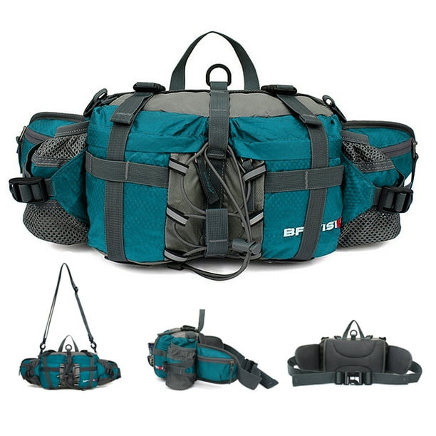 Outdoor Sports Waist Bag with Shoulder Strap Waterproof Hiking
