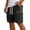 Black, variant on Nestiefly Men's Cargo Shorts - Cotton Elastic Waistb Drawstring Big & Tall Relaxed Fit Workout Athletic SweatShorts with Pockets Light Gray XL