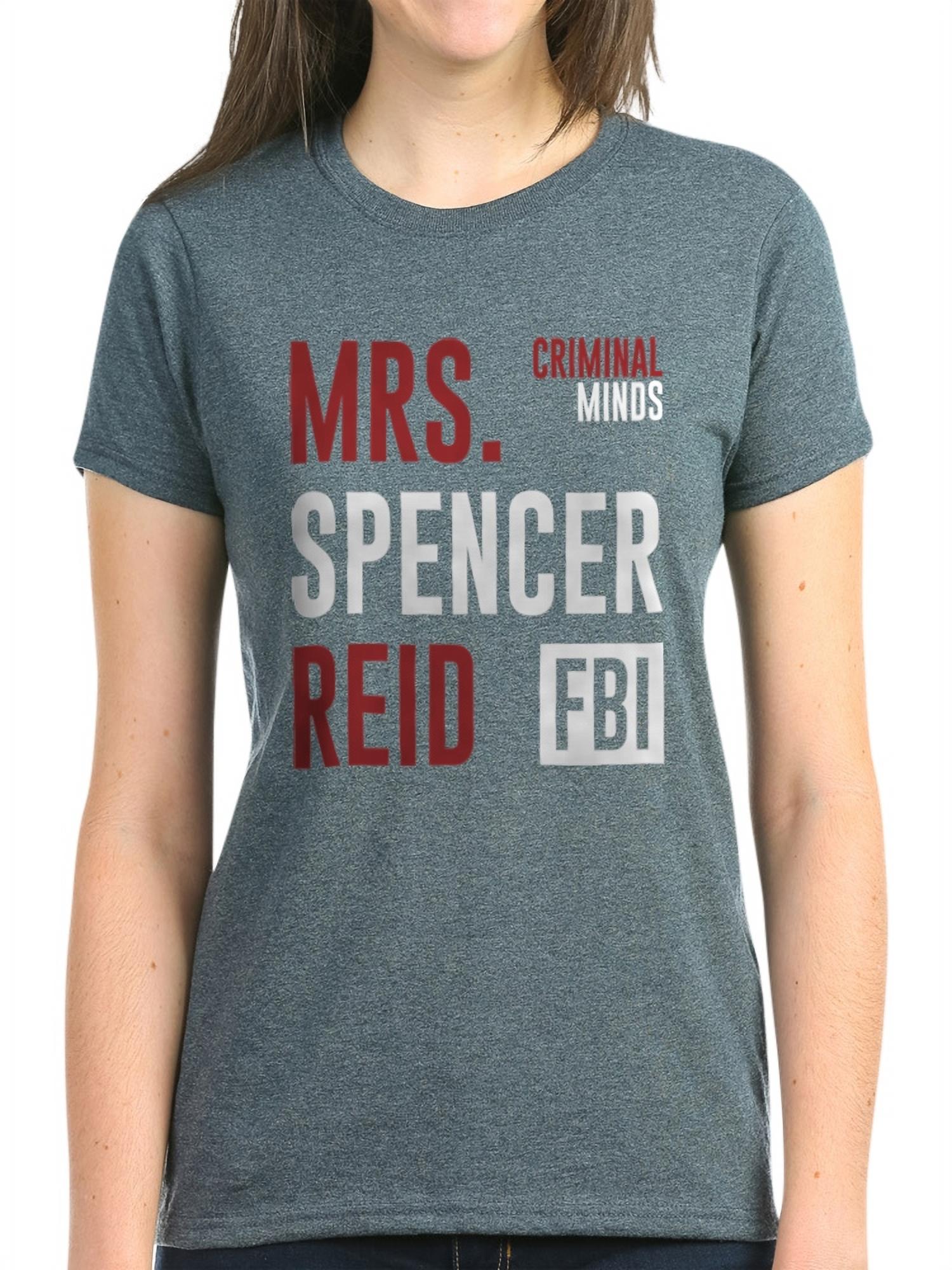 CafePress - Criminal Minds Mrs Spencer Reid T-Shirt - Women's Dark T-Shirt  - Walmart.com
