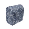 thumbnail image 1 of Floral Stand Mixer Cover, Sketch of Chrysanthemums with Buds and Leaves, Kitchen Appliance Organizer Bag Cover with Pockets, 5 Quarts, Blue Grey Slate Blue, by Ambesonne, 1 of 4