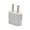 White, variant on Europe To US Plug Travel Plug Adapter